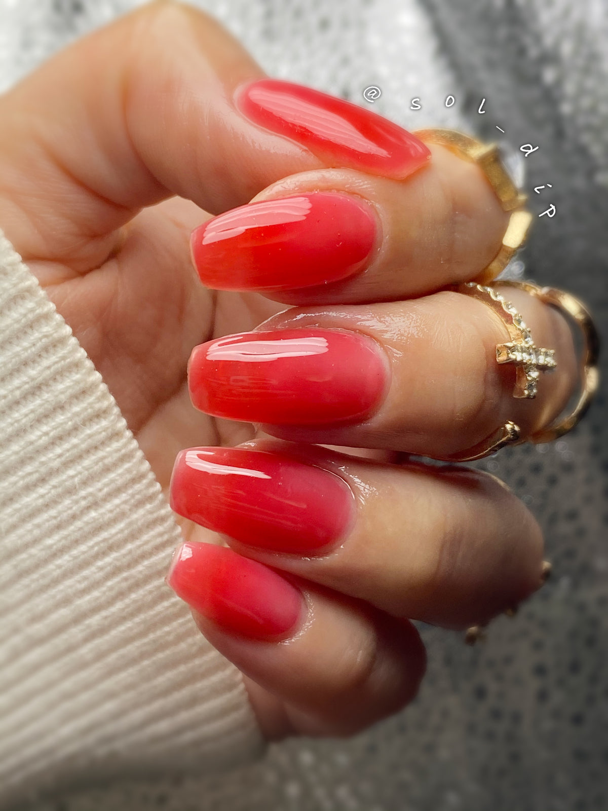 Builder Gel Heart (Red) Sol Dips, LLC