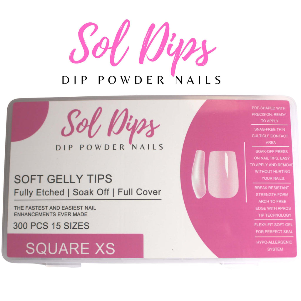 Gelly Tips - Extra Small Square