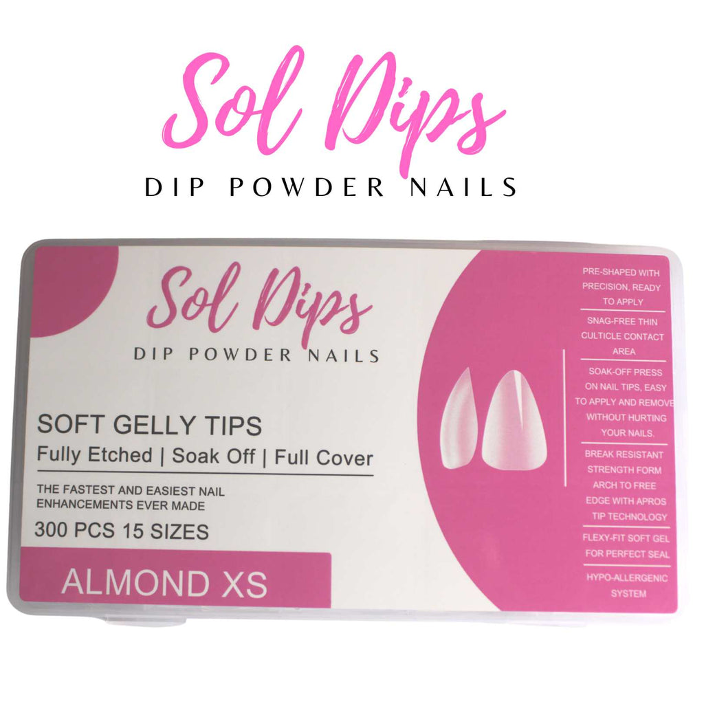 Gelly Tips - Extra Small Almond